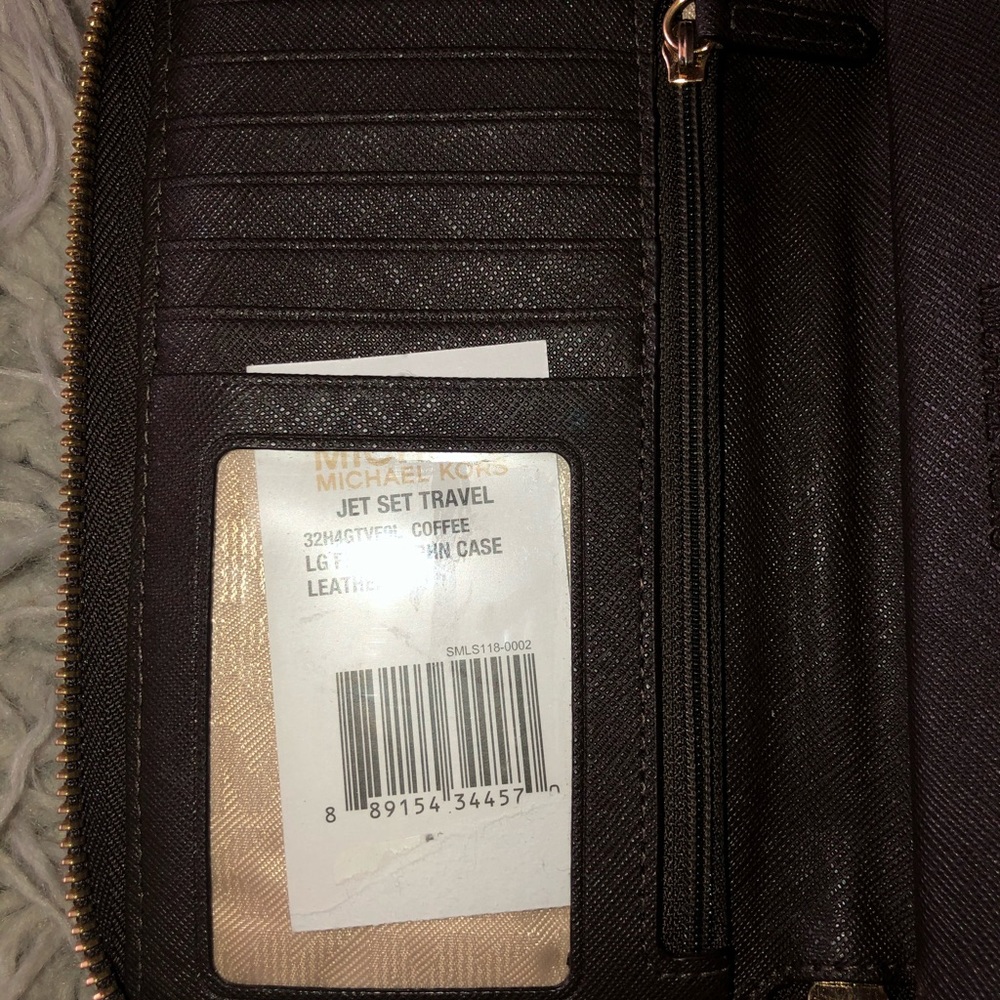 Michael kors jet setter phone wristlet wallet - Picture 6 of 16